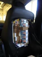 Papierosy ukryte w siedzeniu samochodowym
