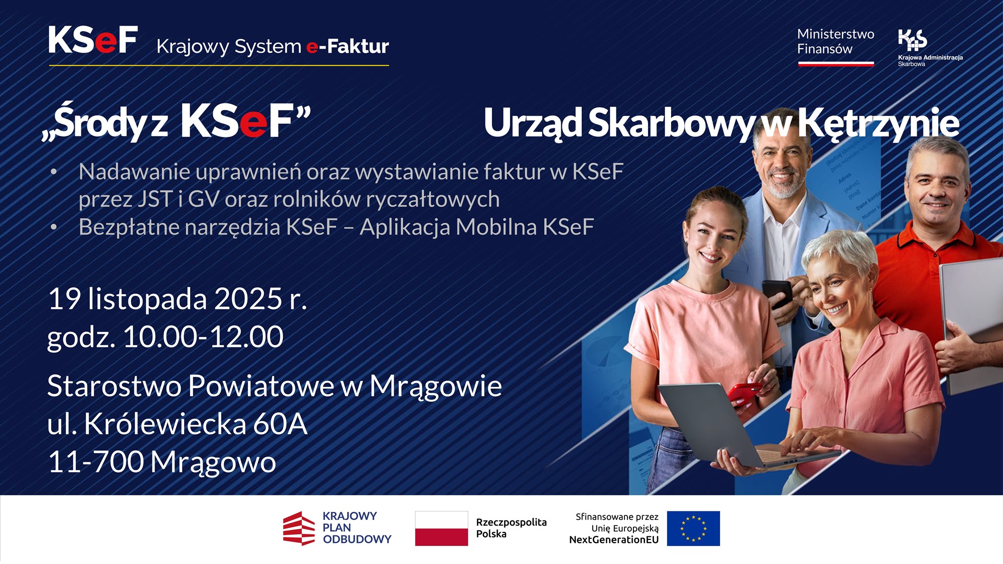 Plakat zapraszający na spotkanie. Wszystkie treści znajdują się w treści artykułu.