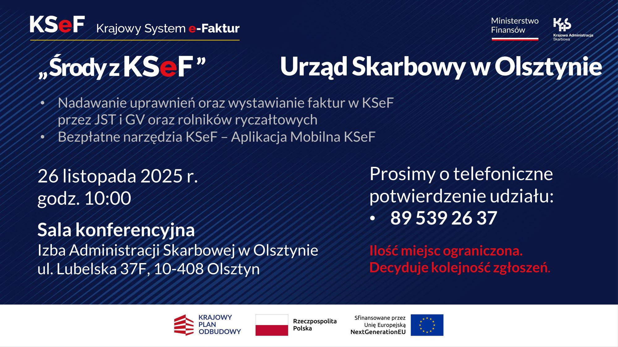 Plakat zapraszający na spotkanie. Wszystkie treści znajdują się w treści artykułu.