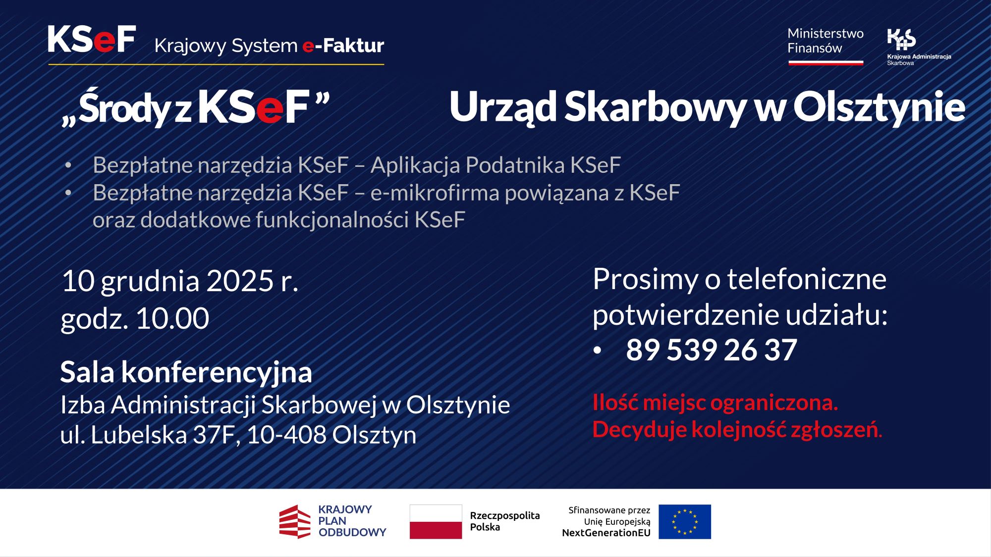 Plakat zapraszający na spotkanie. Wszystkie treści znajdują się w treści artykułu.