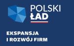 Grafika Polski, napis: Polski Ład, Ekspansja i rozwoj firm