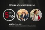 Zdjęcie funkcjonariuszki ślubującej, pracowników oraz napis: Regionalne Obchody dnia KAS - Ostróda 23.09.2022 Warmińsko-Mazurska Krajowa Administracja Skarbowa