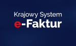 Napis Krajowy System e-Faktur